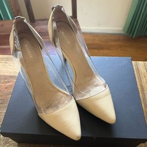 RUDSAK Riley Heels Off White